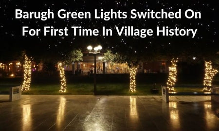 Officially Christmas In Barugh Green As Lights Get Switched On For The First Time In Village History