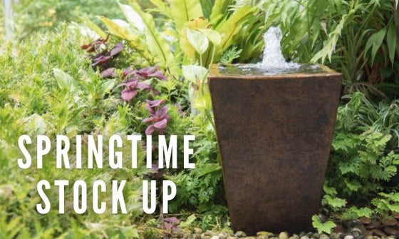 Springtime Stock Up - Spare Parts, Replacements and Accessories