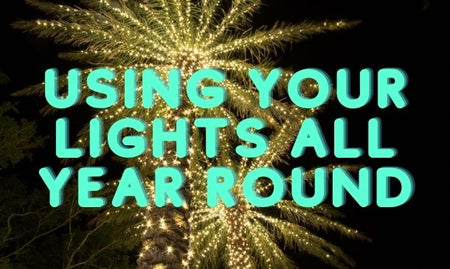 Creative Ways to Use your Christmas Lights All Year Round