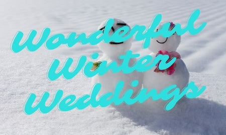 Winter Weddings in Wonderful Winter Wonderland Settings