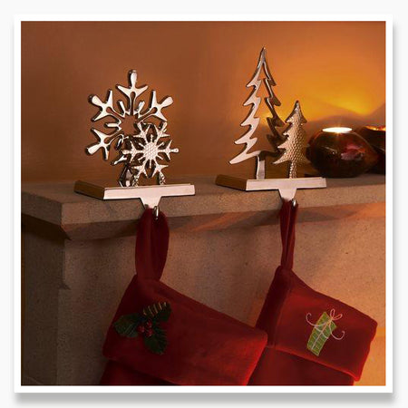 Christmas Stocking Hangers & Sacks
