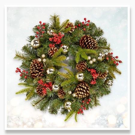 Luxury Christmas Wreaths & Garlands