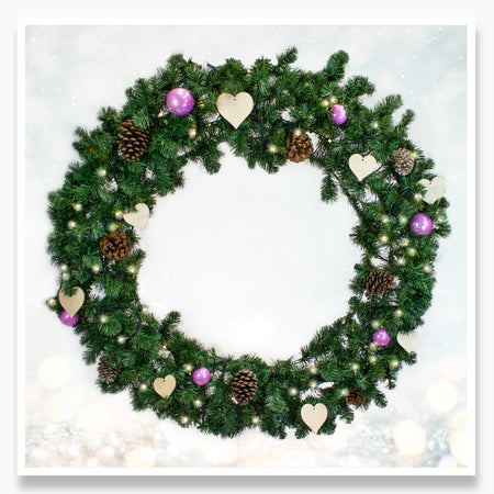 Commercial Christmas Wreaths & Garlands