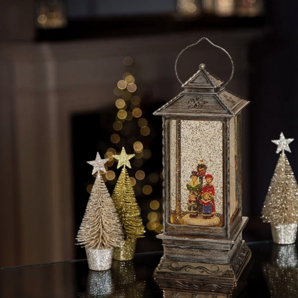 Christmas Choir Magical Lantern Water Spinner
