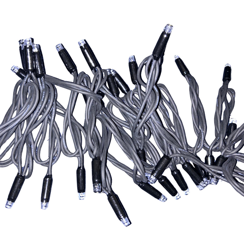 100 Warm White Mains Powered Connectable LED Lights