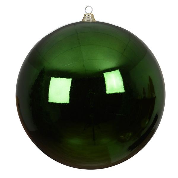 40cm Giant Shiny Green Shatterproof Christmas Bauble