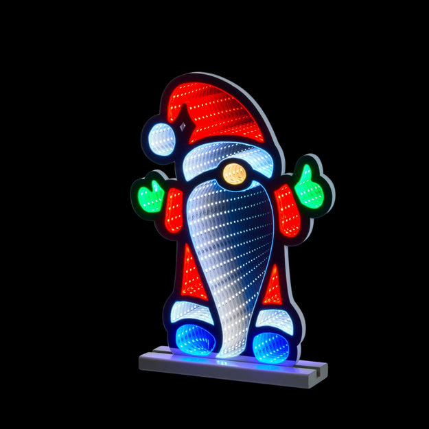 40cm Friendly Gonk Christmas Infinity Light