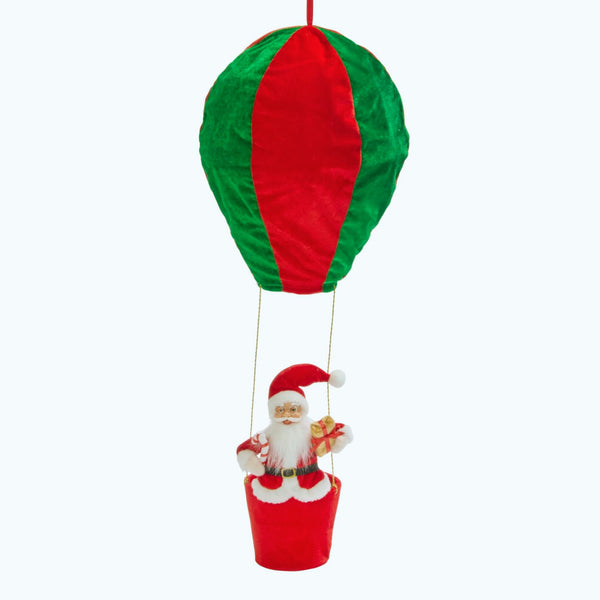 Three Kings Santa's Hot Air Balloon Hanging Christmas Decoration