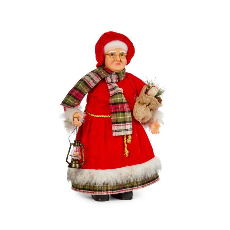 24cm Mrs Claus Figurine