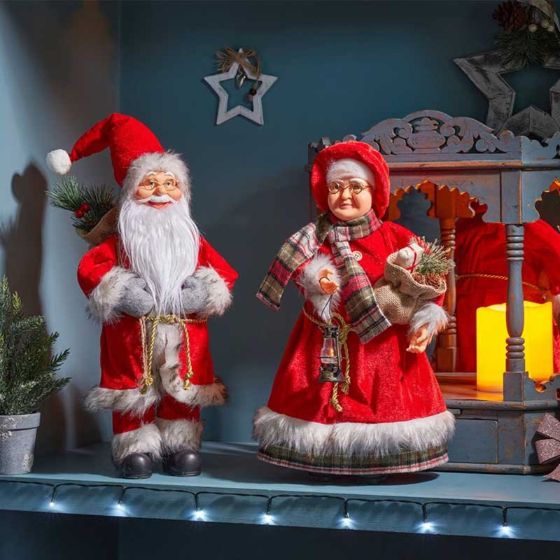 52cm Mr Claus Figurine
