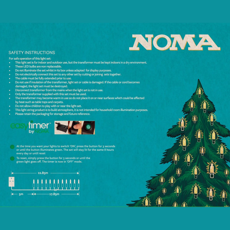 120 LED Classic Warm White Retro Fairy Christmas Lights