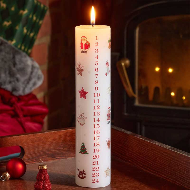 22.4cm Traditional Advent Candle