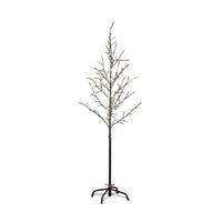 1.5m Brown Twig Christmas Tree with 120 Warm White LEDs - 2