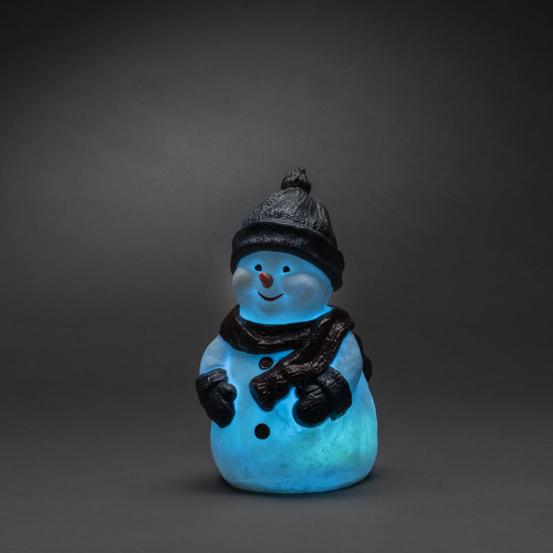 38cm Cute Colour Changing Table Top Snowman