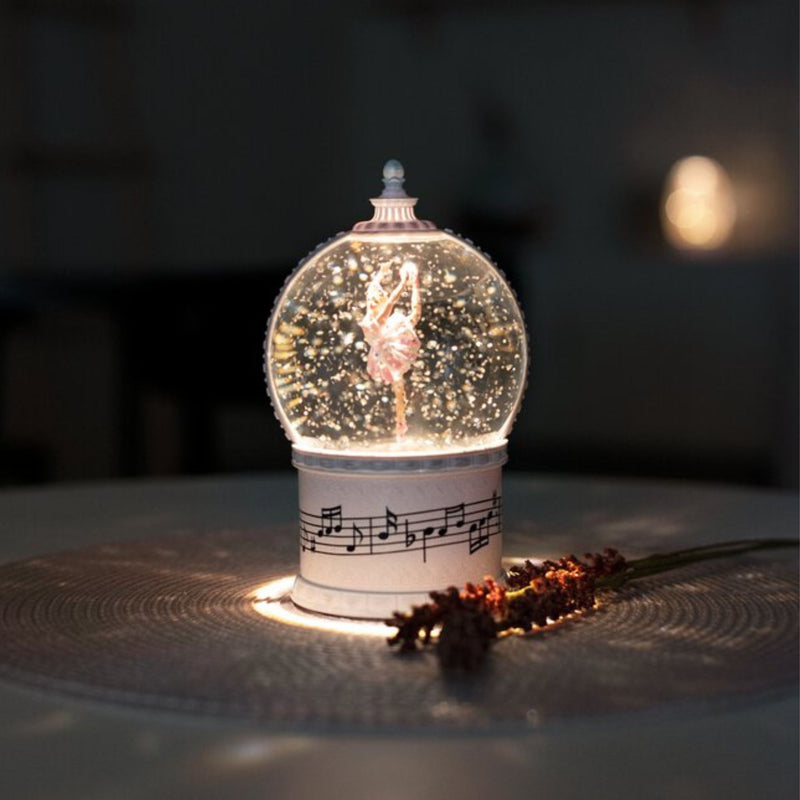 Ballerina Christmas Magical Water Spinner