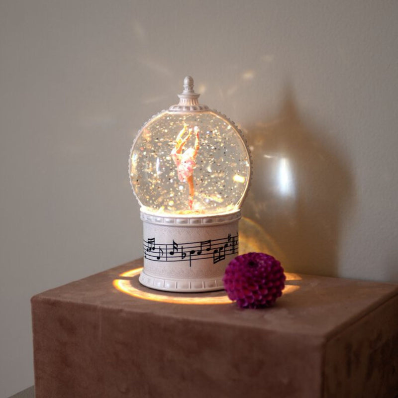 Ballerina Christmas Magical Water Spinner