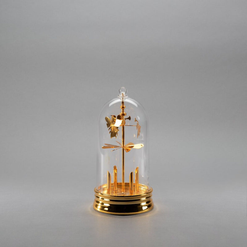 27cm Gold Chiming Angels Magical Christmas Spinner