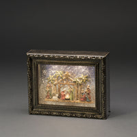 Christmas Nativity Photo Frame Water Spinner - 2