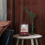 TV Santa and Boy Water Lantern Magical Spinner