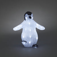 30cm Battery Operated Cute Acrylic Penguin - 2