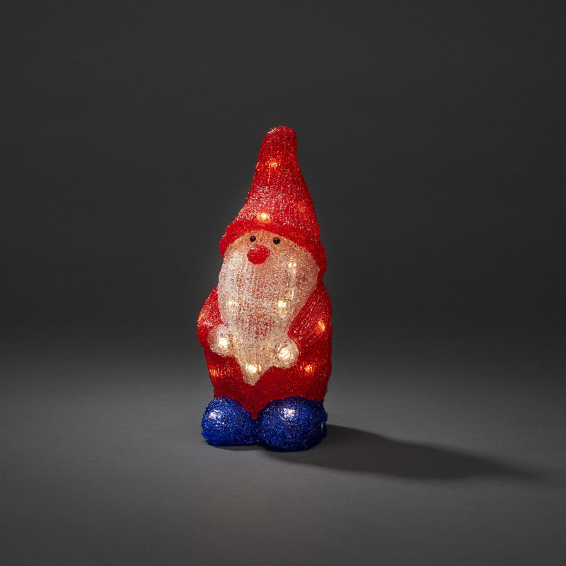 Acrylic LED Lit Santa