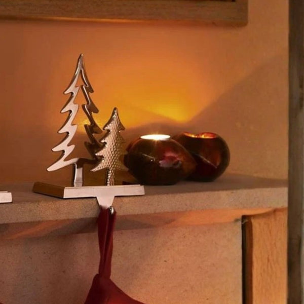 Metal Christmas Tree Stocking Hanger