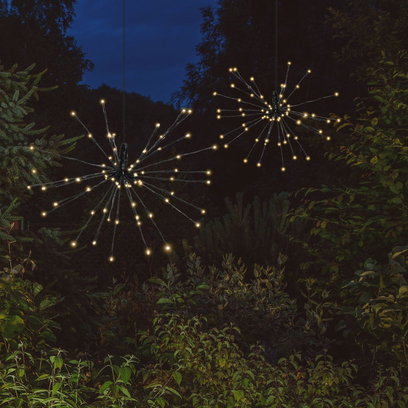 45cm Hanging Pole Star with 75 Colour Changing Digital LEDs and Remote Control