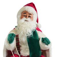 Animatronic Santa on Sledge Commercial Christmas Display Prop - 2