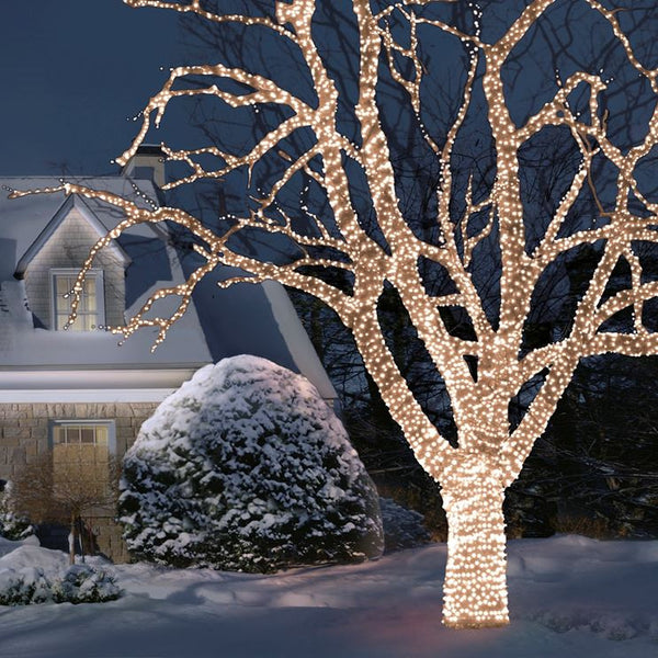 Tub of 300 Warm White Connectable LED Christmas Lights
