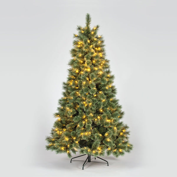 6.5ft Arcadia Cashmere Pre Lit LED Artificial Christmas Tree