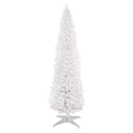 7ft White Pencil Pine Artificial Christmas Tree