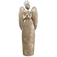 2m Gilded Angel with Heart Commercial Christmas Display Prop
