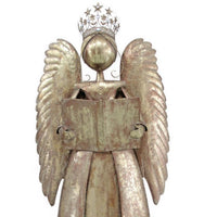 1.7m Gilded Angel with Book Commercial Christmas Display Prop - 2