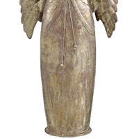 1.4m Gilded Angel with Flute Commercial Christmas Display Prop - 3