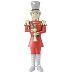 Charming Nutcracker With Trumpet Commercial Christmas Display Prop