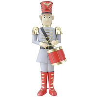Charming Nutcracker With Drum Commercial Christmas Display Prop
