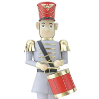 Charming Nutcracker With Drum Commercial Christmas Display Prop - 2