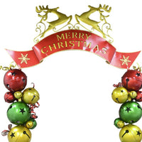 3.2m Jingle Bell Baubles Archway Commercial Christmas Display - 2