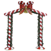2.7m Candy Cane Stripe Archway Commercial Christmas Display