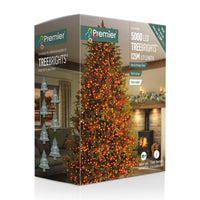 5000 Red & Vintage Gold Treebrights Multi Action LED Lights with Timer - 5