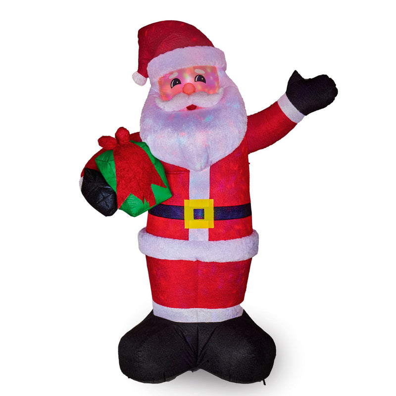 3.6m Plush Santa Christmas Inflatable with LEDs