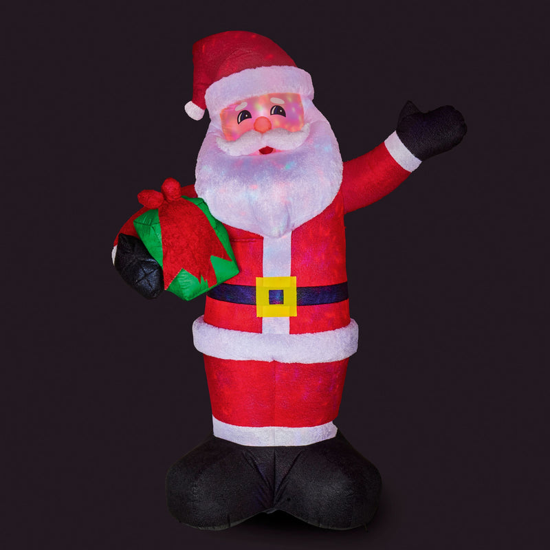 3.6m Plush Santa Christmas Inflatable with LEDs