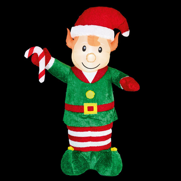 2.4m Plush Elf Christmas Inflatable