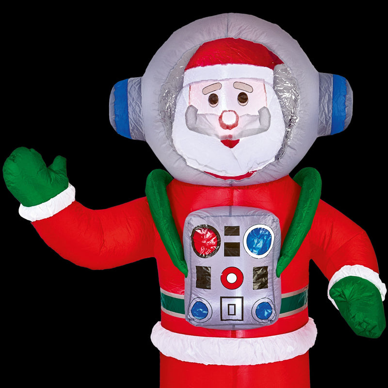 1.8m Waving Astronaut Santa Christmas Inflatable