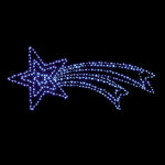 49cm Twinkling FlexiBrights Shooting Star with 373 White LEDs