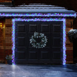 960 Multi Coloured Ultrabright Garage Door Cluster Lights Garland
