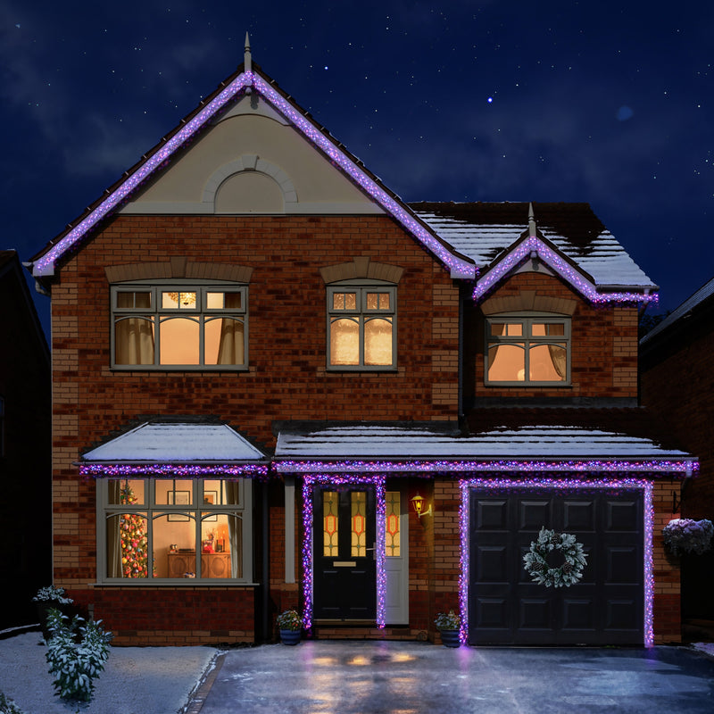 960 Rainbow Ultrabright Garage Door Cluster Lights Garland