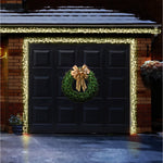 960 Warm White Ultrabright Garage Door Cluster Lights Garland