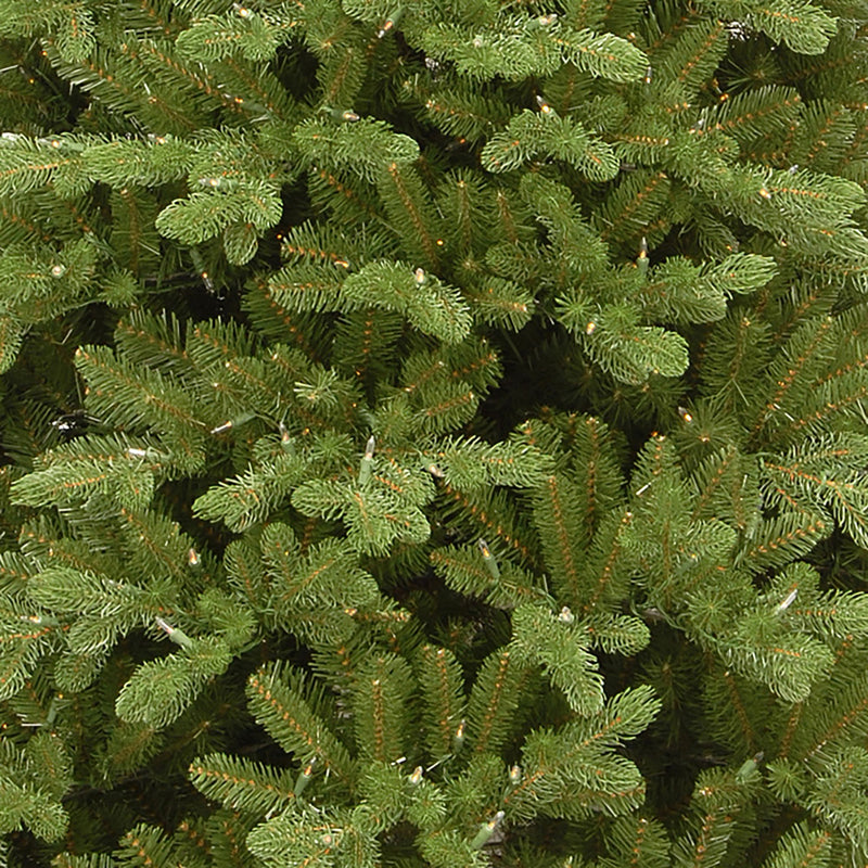 7.5 ft Pre Lit Bosworth Spruce Real Feel Artificial Christmas Tree with 800 Warm White LED's