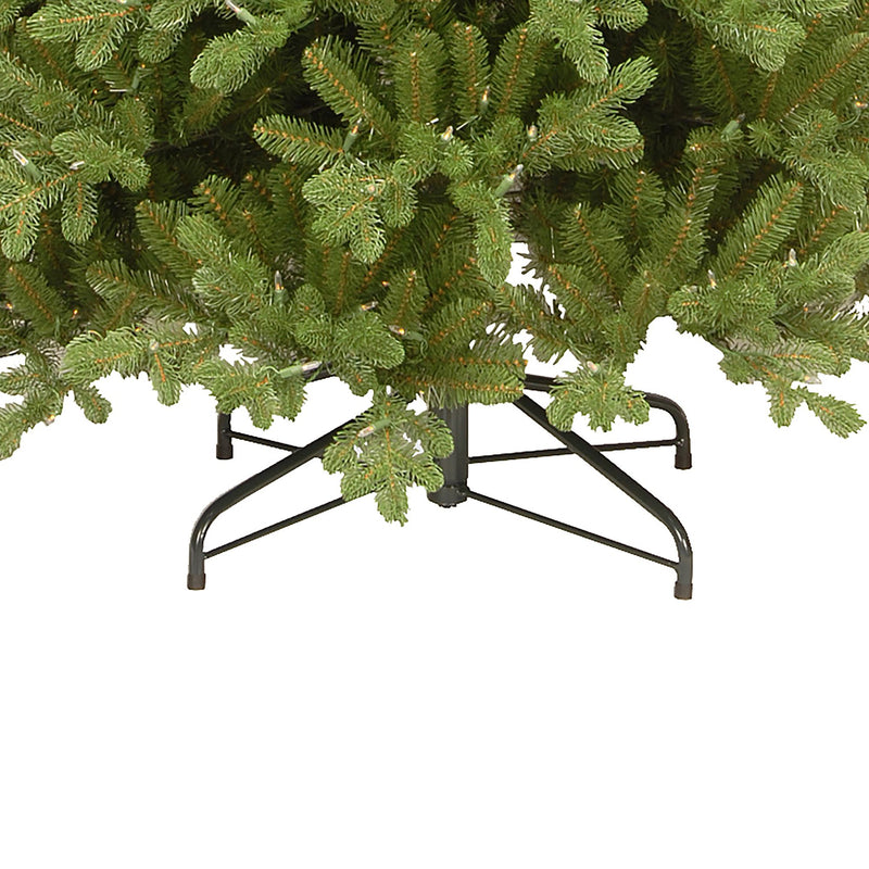 7.5 ft Pre Lit Bosworth Spruce Real Feel Artificial Christmas Tree with 800 Warm White LED's